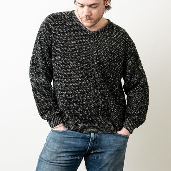 Ermenegildo Zegna V-Neck Knit Sweater - XL - Picture 6 of 11